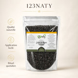 Pack 1Kg Graine de Nigelle d'Arabie & 1kg Graine de Nigelle | 123NATY — Infographie bénéfices clés
