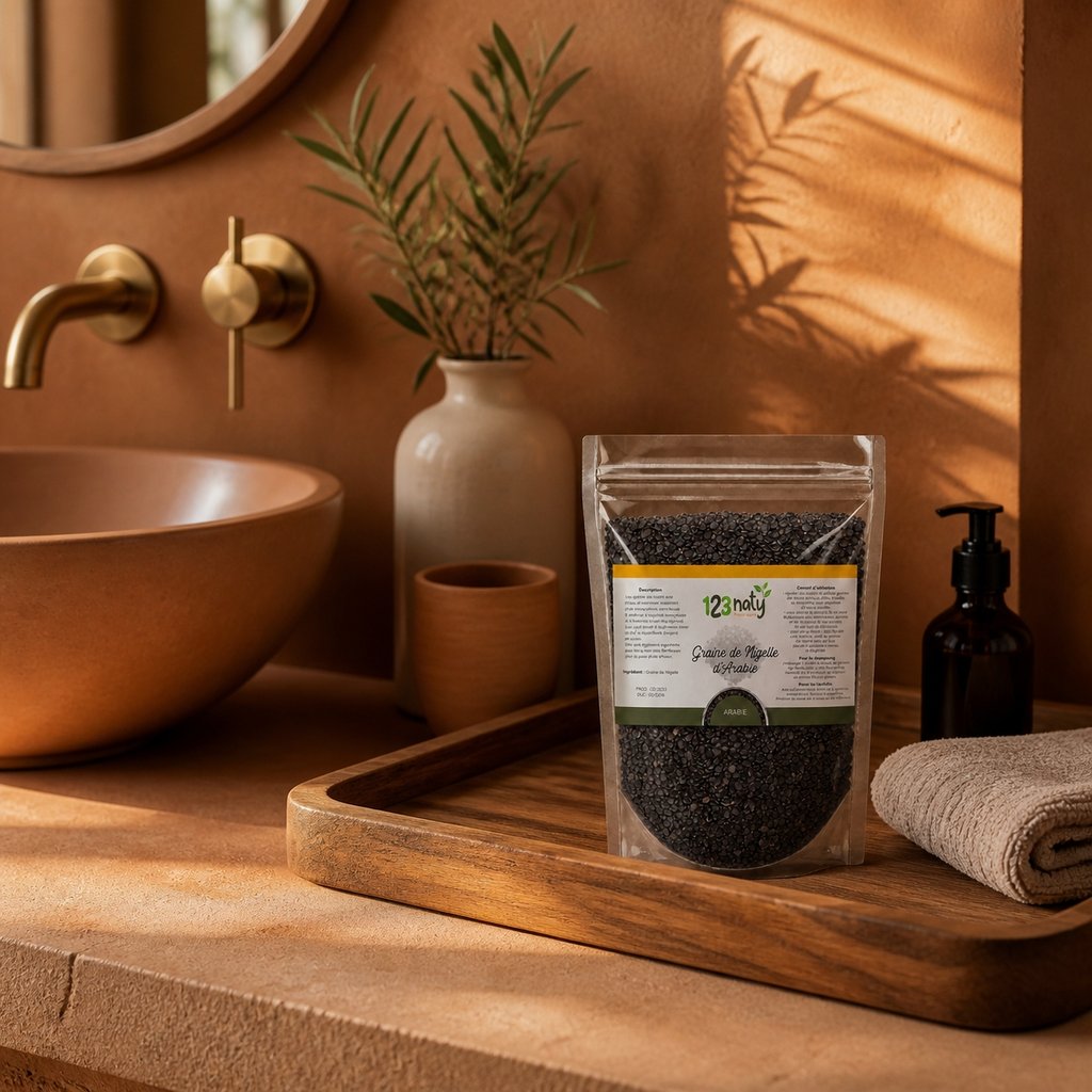 Pack 1Kg Graine de Nigelle d'Arabie & 1kg Graine de Nigelle | 123NATY — Mise en scène d'usage