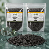 Pack 1Kg Graine de Nigelle d'Arabie & 1kg Graine de Nigelle | 123NATY — Texture en gros plan