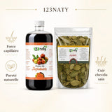 Pack 1L Huile de Jujubier (sidr) & 1kg Feuille de Jujubier (Sidr) | 123NATY — Infographie bénéfices clés