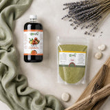 Pack 1L Huile de Jujubier (sidr) & 1kg Feuille de Jujubier (Sidr) en Poudre | 123NATY — pack de 2 produits