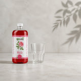 Pack 1L Huile de Rose & 1kg Bouton de Rose Séchée | 123NATY — Taille réelle du produit