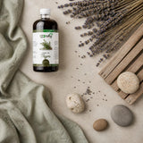 Pack 1L Huile de Thym & 1kg Thym Séchée | 123NATY — Ambiance flat lay