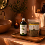 Pack 1L Huile de Thym & 1kg Thym Séchée | 123NATY — Mise en scène d'usage