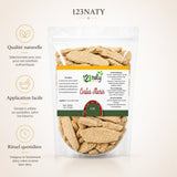 Pack 1kg Costus Marin Brut & 1kg Costus Marin en Poudre | 123NATY — Infographie bénéfices clés