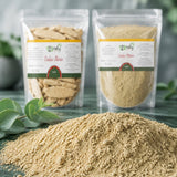 Pack 1kg Costus Marin Brut & 1kg Costus Marin en Poudre | 123NATY — Texture en gros plan