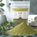 Sidr (Feuilles de Jujubier) en Poudre 1kg – 100% Naturelle, Sans Additifs | 123NATY — Texture en gros plan