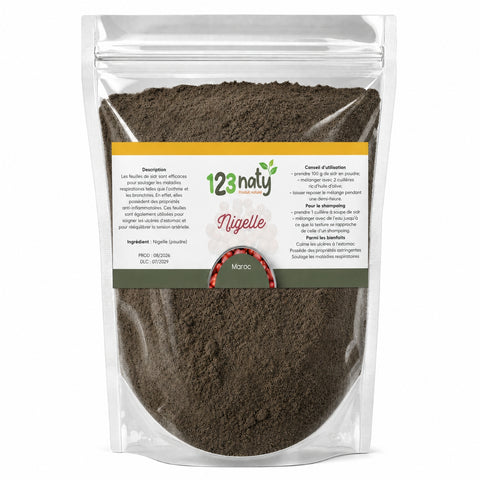 100g Graine de Nigelle en Poudre - 1kg packaging photo