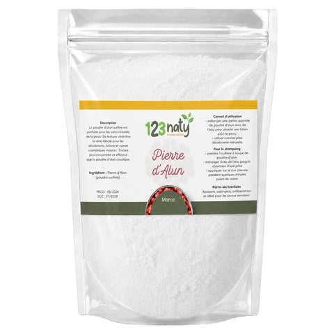 100g Pierre d'Alun Poudre Surfine - 1kg packaging photo