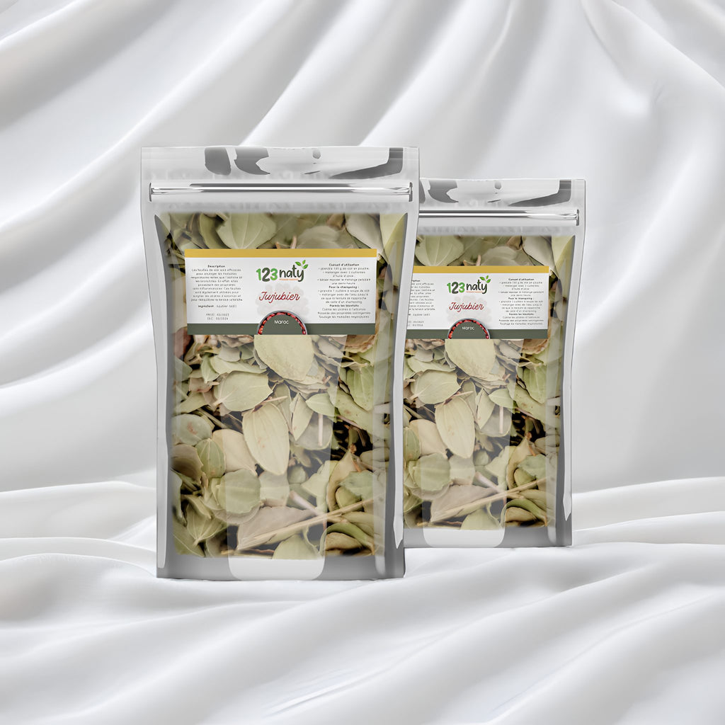 2X 1kg Feuille de Jujubier (Sidr) | 123NATY — pack de 2 produits