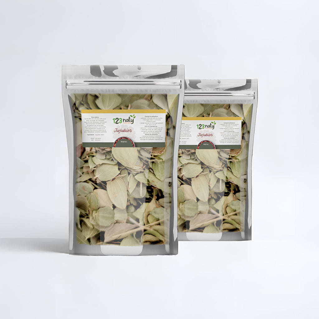 2X 1kg Feuille de Jujubier (Sidr) | 123NATY — pack de 2 produits