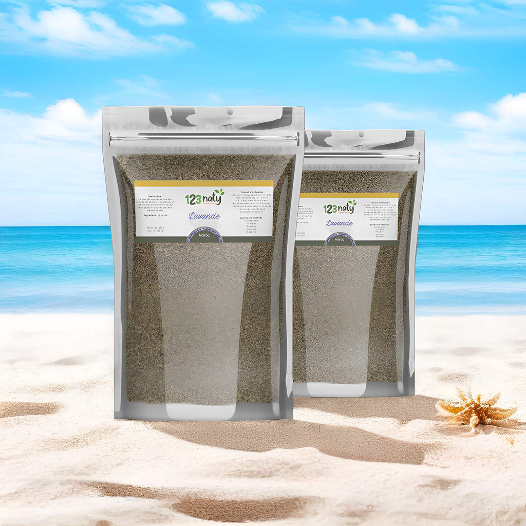 2X 1kg Lavande en Poudre | 123NATY — pack de 2 produits