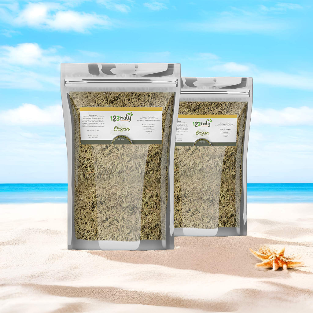 2X 1kg Origan en Feuille Séché | 123NATY — pack de 2 produits