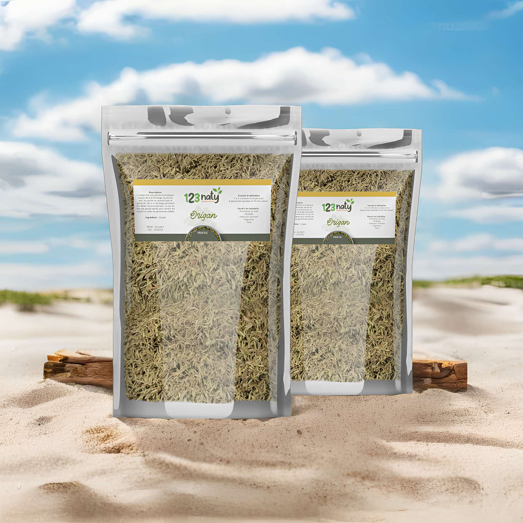 2X 1kg Origan en Feuille Séché | 123NATY — pack de 2 produits