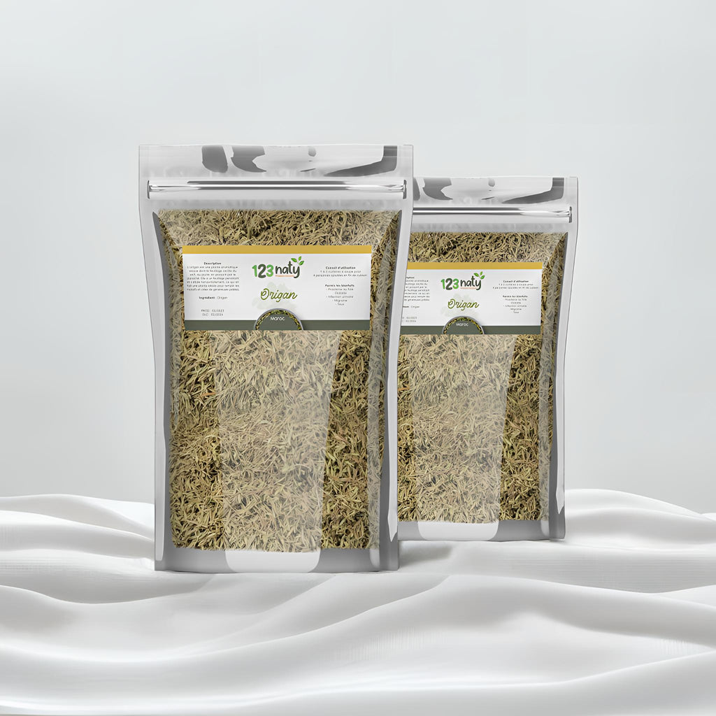 2X 1kg Origan en Feuille Séché | 123NATY — pack de 2 produits