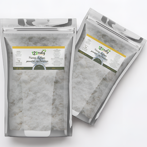 2X 1kg Pierre d'Alun Poudre Cristaux