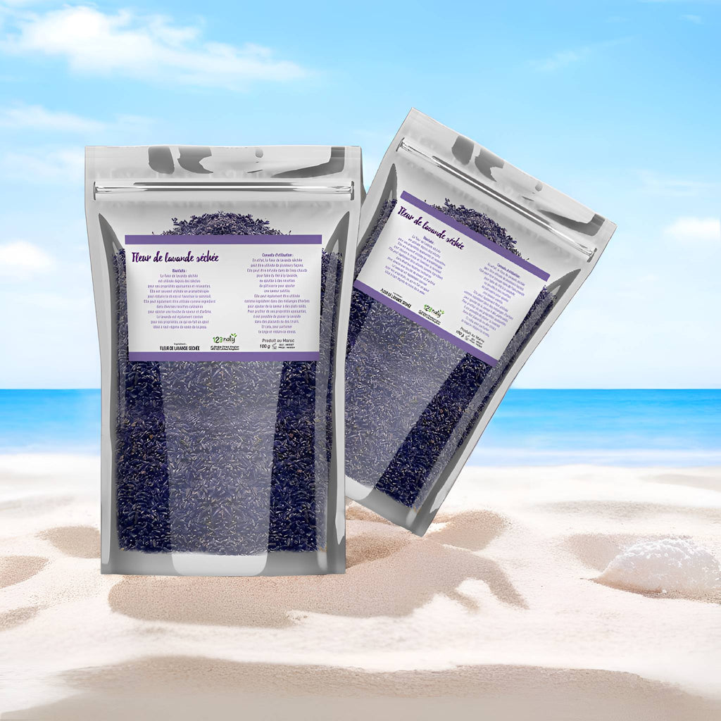 2X 100g Fleur de Lavande séché | 123NATY — pack de 2 produits