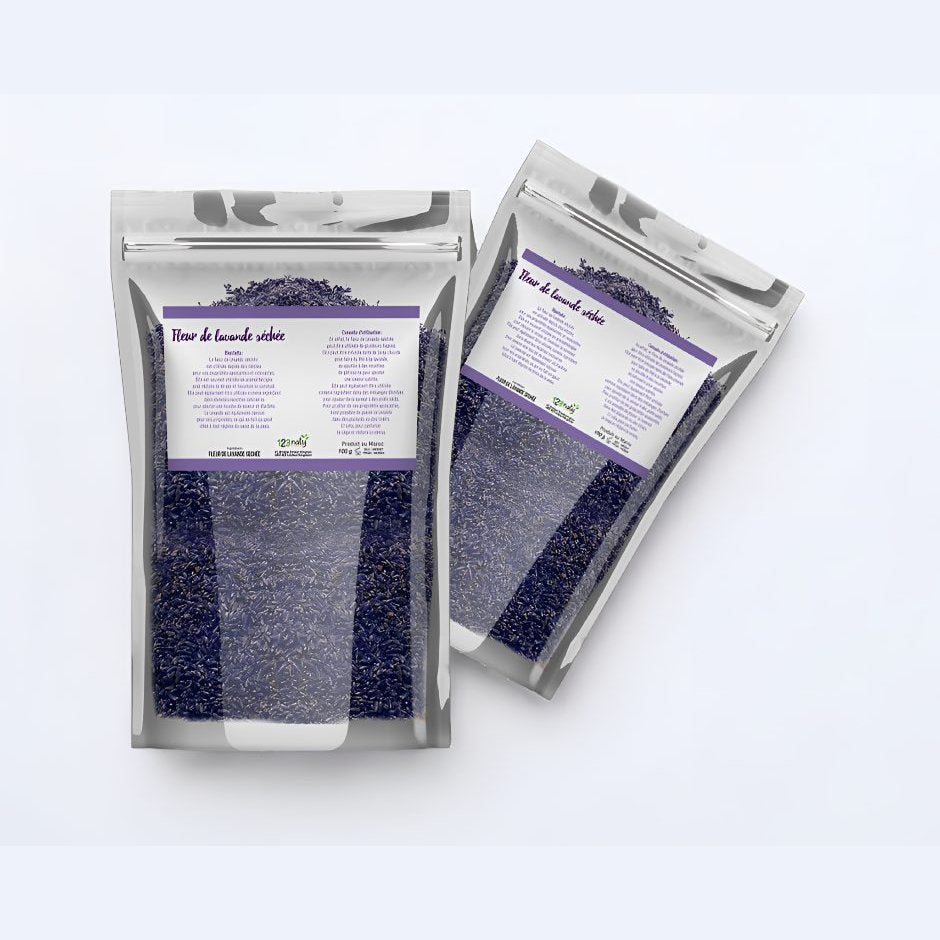 2X 100g Fleur de Lavande séché | 123NATY — pack de 2 produits