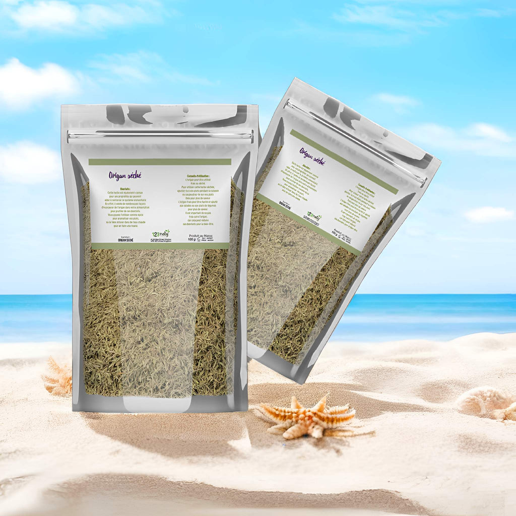 2X 100g Origan en Feuille Séché | 123NATY — pack de 2 produits