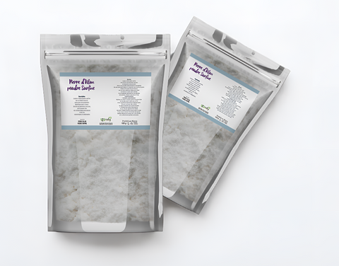2X 100g Pierre d'Alun Poudre Surfine