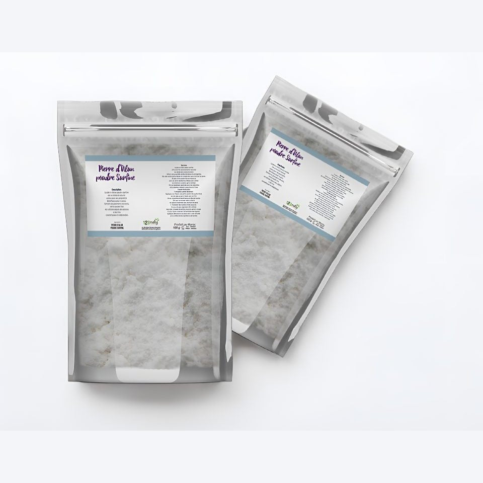 2X 100g Pierre d'Alun Poudre Surfine | 123NATY — pack de 2 produits