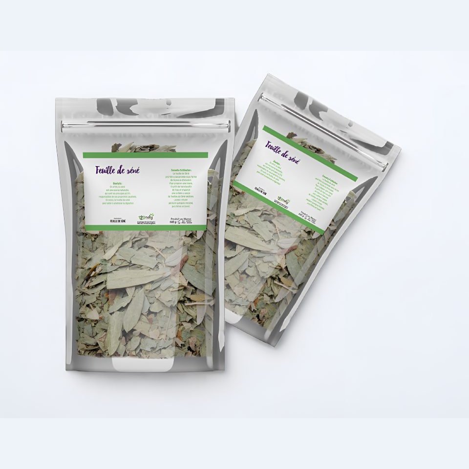 2X 100g Feuille de Séné | 123NATY — pack de 2 produits