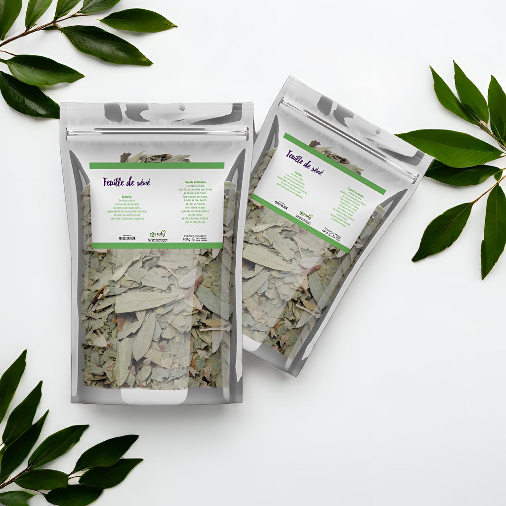 2X 100g Feuille de Séné | 123NATY — pack de 2 produits