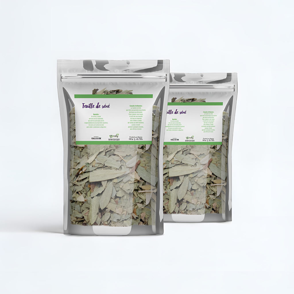 2X 100g Feuille de Séné | 123NATY — pack de 2 produits
