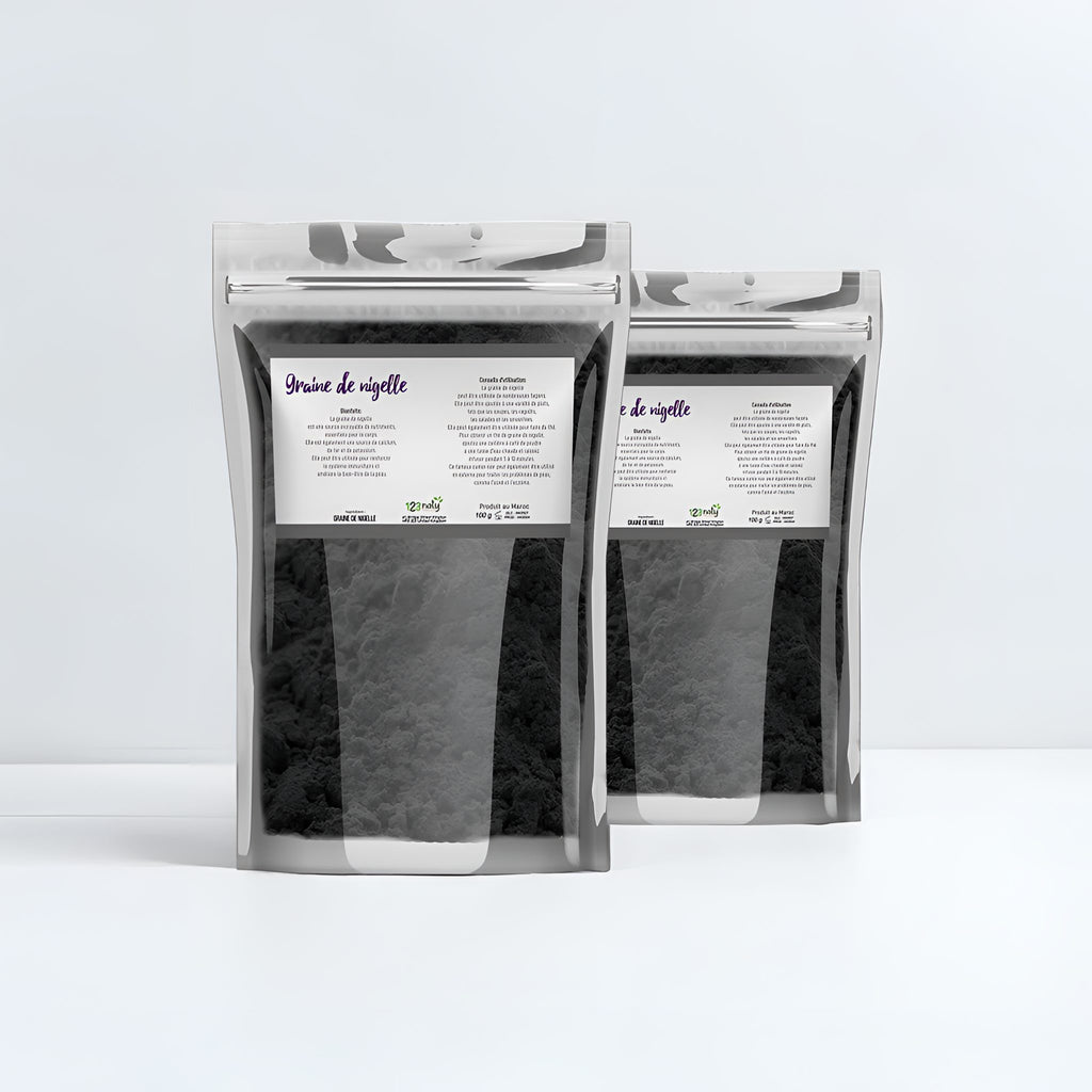 2X 100g Graine de Nigelle en Poudre | 123NATY — pack de 2 produits