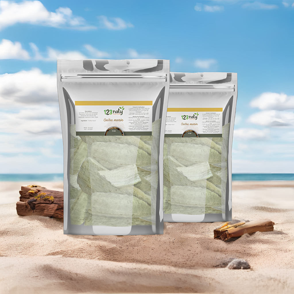 2X 1kg Costus Marin Brut | 123NATY — pack de 2 produits