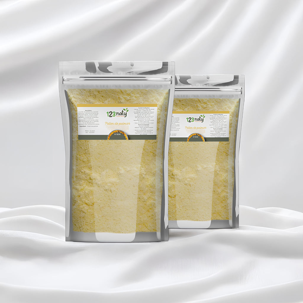 2X 1kg Pollen de Palmier | 123NATY — pack de 2 produits