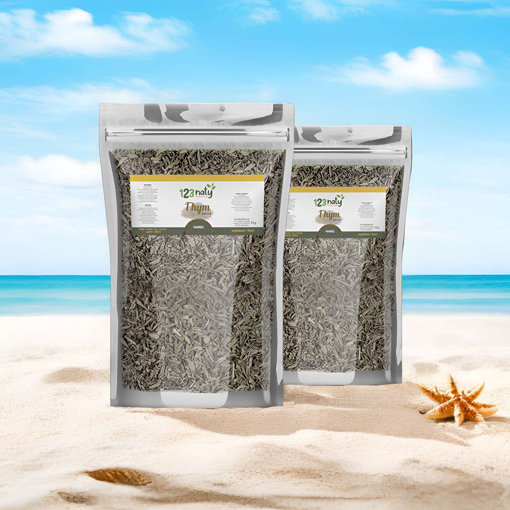 2X 1kg Thym Séchée | 123NATY — pack de 2 produits