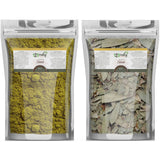 Pack 1kg Feuille de Séné & 1kg Feuille de Séné en Poudre | 123NATY — pack de 2 produits