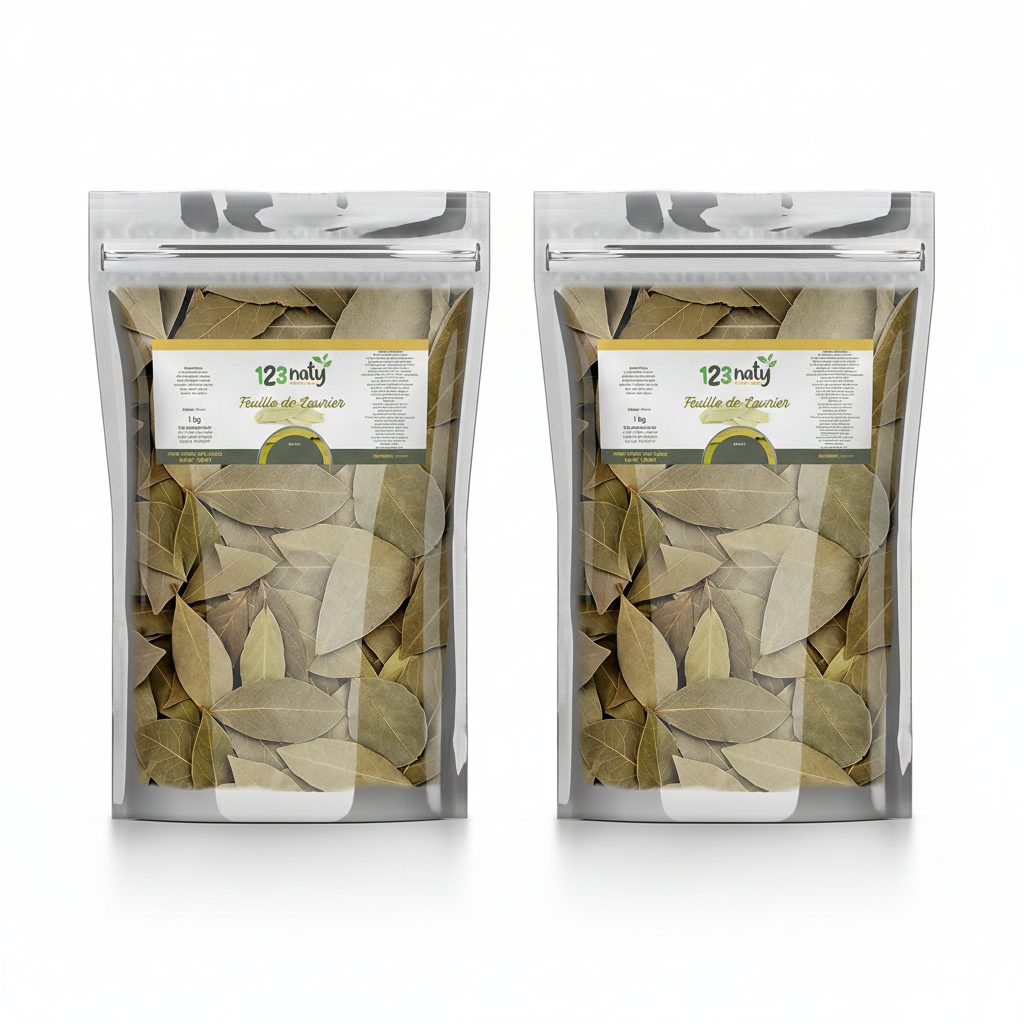 2X 1kg Feuille de Laurier | 123NATY — pack de 2 produits