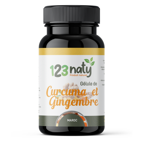 120 Gélules de Curcuma & Gingembre