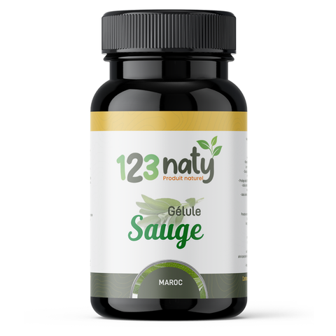 Sauge en Gélules – 280 mg – 120 Gélules – Bien-être Féminin