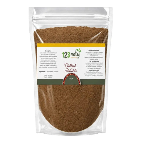 1kg Costus Indien en Poudre – Plante Médicinale Naturelle – Qust al-Hindi – Qualité Premium