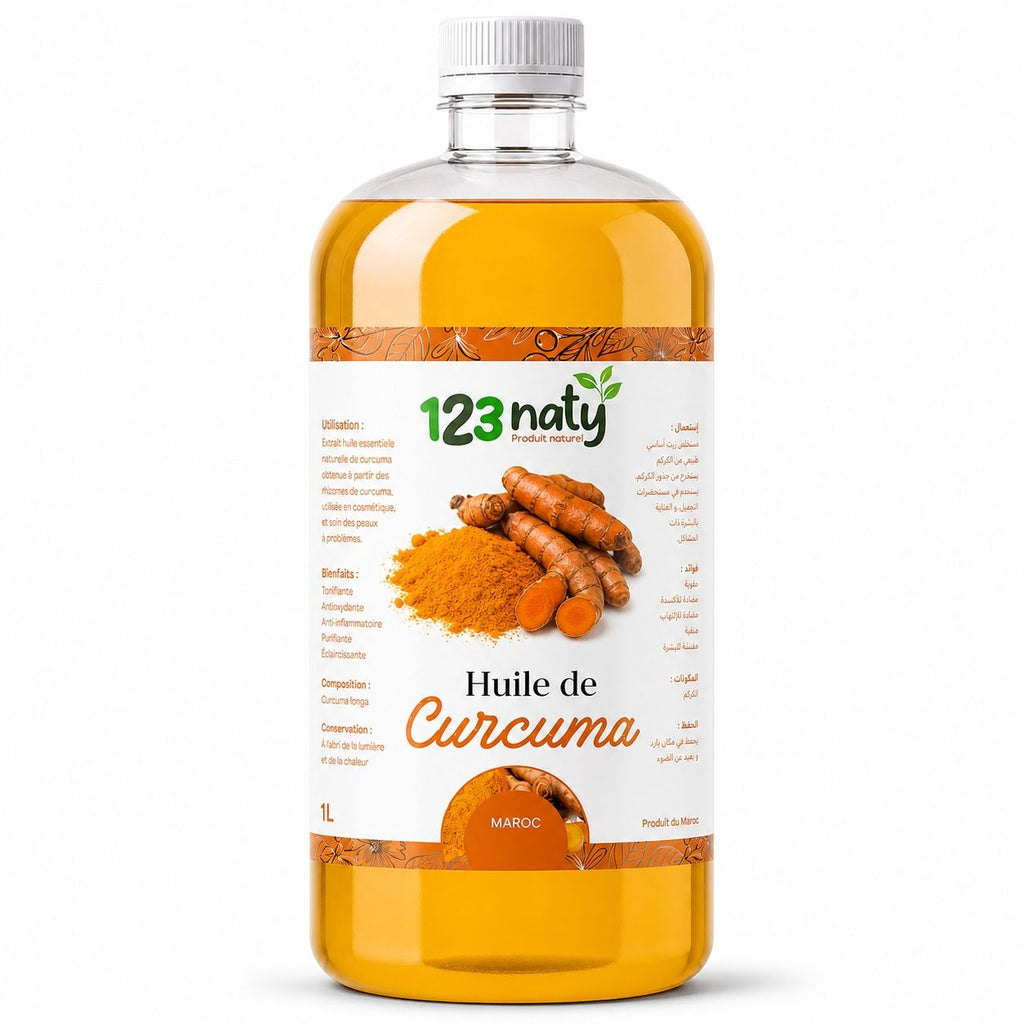1L Huile de Curcuma | 123NATY — photo 1