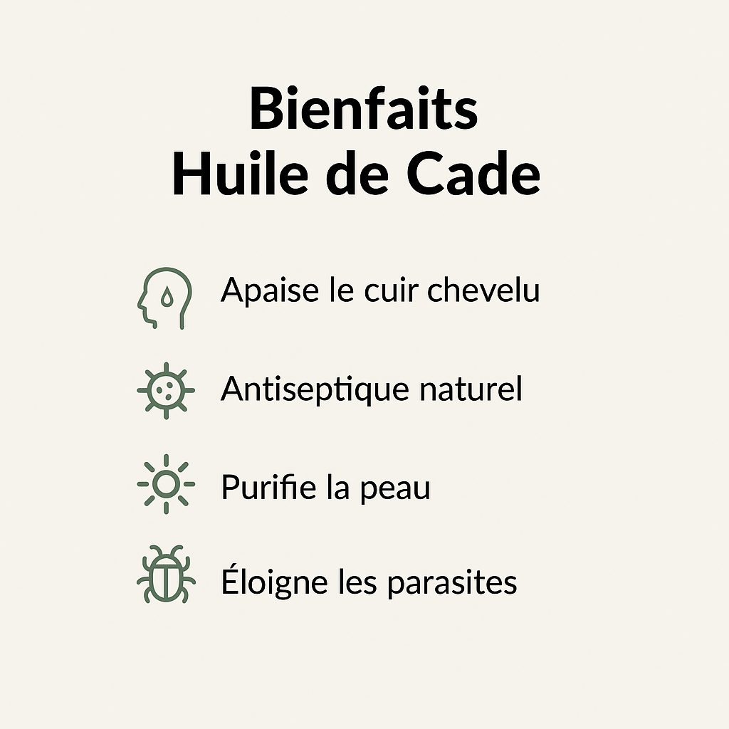 Huile de Cade 1L – Usage cosmétique, huile naturelle pour soins peau et cheveux | 123NATY — photo 6