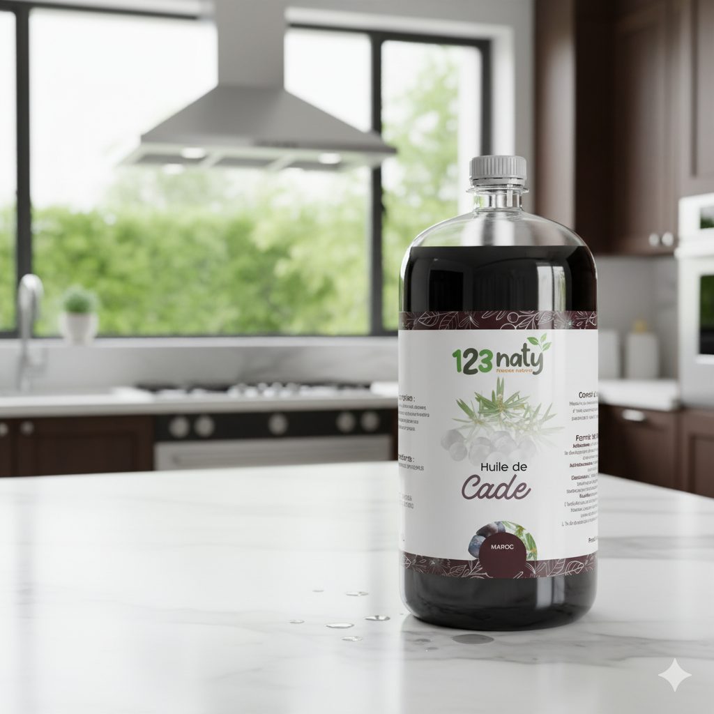 Huile de Cade 1L – Usage cosmétique, huile naturelle pour soins peau et cheveux | 123NATY — photo 7