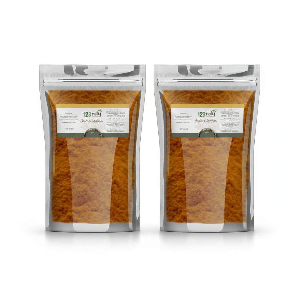2X 1kg Costus Indien en poudre | 123NATY — pack de 2 produits