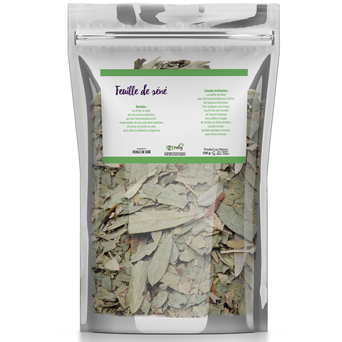 Feuille de séné – 100 g – Feuilles sèches