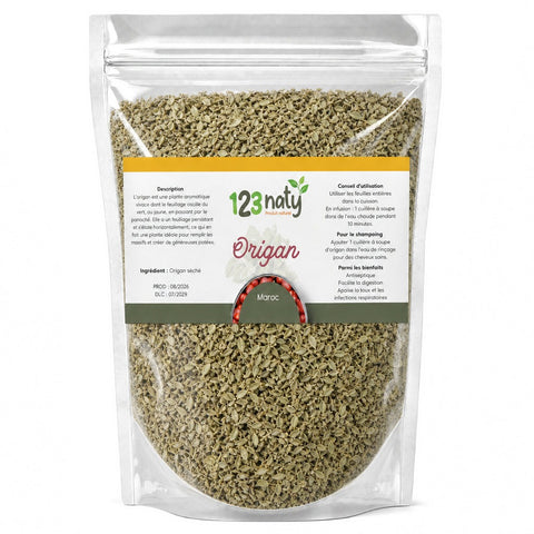 1kg Origan Séché – Feuilles Entières – Cuisine & Infusion Naturelle