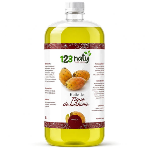 1L Huile de Figue de Barbarie (Macérat) – Soin Anti-Âge & Beauté Naturelle