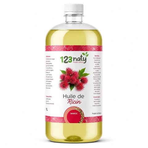 Huile de ricin 1 L | Usage cosmétique