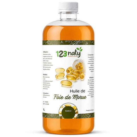 1L Huile de Foie de Morue Cosmétique