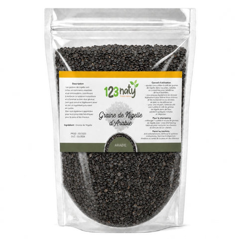 1Kg Graine de Nigelle d’Arabie – Cumin Noir & Naturel | Nigella Sativa