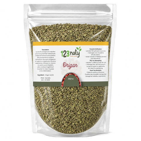 100g Origan en Feuille Séché
