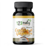 Curcuma & gingembre | 120 gélules | 123NATY — photo principale fond blanc