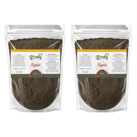 2X 100g Graine de Nigelle en Poudre